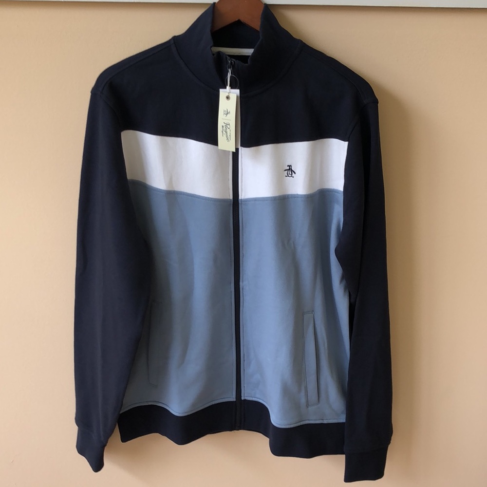 🎉🎊Host Pick🎊🎉NWT Penguin color block full zip jacket